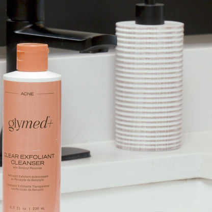 Clear Exfoliant Cleanser with Benzoyl Peroxide